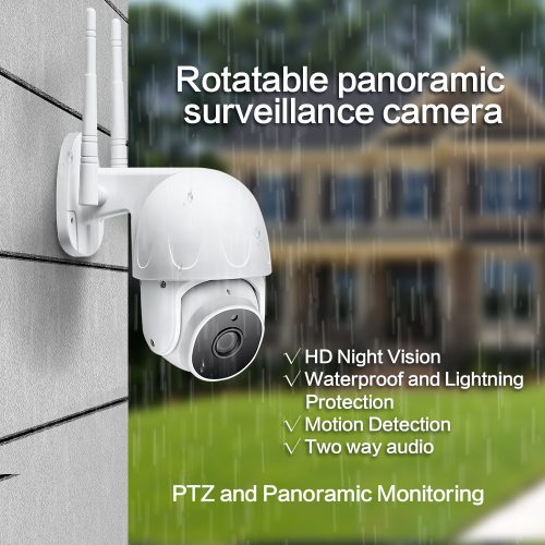 Camara PTZ exterior Wifi L251